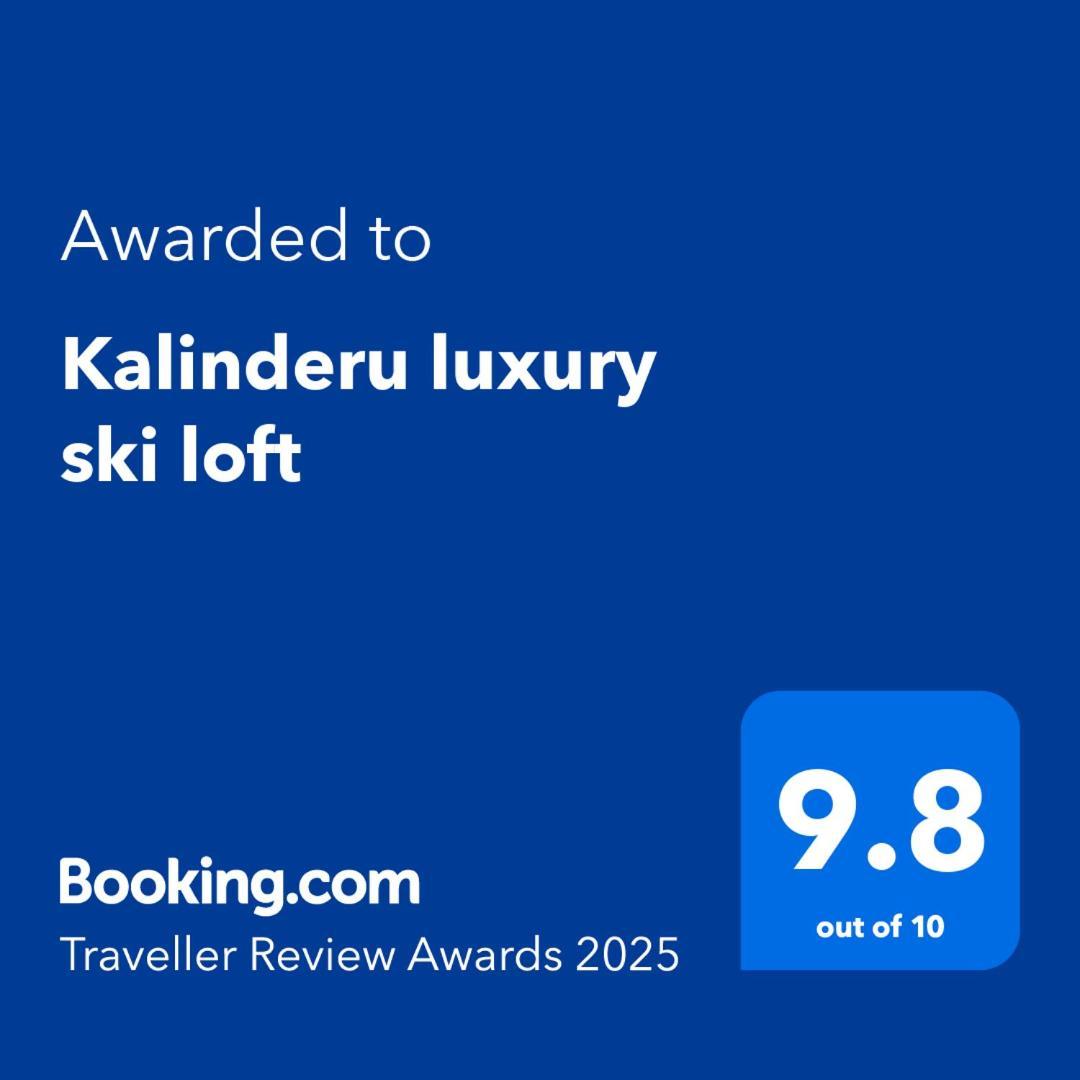Kalinderu Luxury Ski Loft 부스테니 외부 사진
